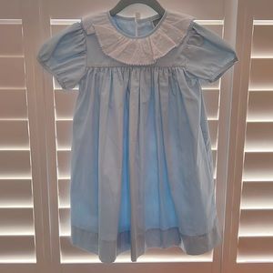 Light Blue Smocked Dress NWT 3T